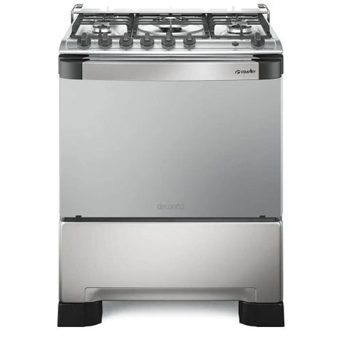 Fogão Decorato Gourmet 5 Bocas G3 - Inox