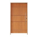 Ver imagem 2 de Kit Porta de Madeira Pivotante 210x110cm Batente 14cm Fechadura 803 Rolete Externa Belissima 7 Hale Esquadrias 
