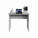 Ver imagem 6 de Mesa Retangular New City Pé Painel 90 cm Cinza Cristal Gebb Work