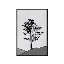 Quadro Decorativo - Arvore Galhos Art042 - Vidro com Impressão Uv - 60x40cm - 1