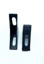 Ver imagem 2 de Cantoneira De Proteção Para Moveis 15 X 56 X 56 Mm Preta Embalagem Industrial (Kit C/400)