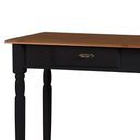 Ver imagem 2 de Aparador para Sala em Madeira Maciça Pés Torneados 1 Gavetas 634 Linz Móveis - Preto/imbuia Glazer