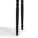 Ver imagem 3 de Aparador para Sala em Madeira Maciça Pés Torneados 1 Gavetas 634 Linz Móveis - Preto/imbuia Glazer