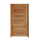 Ver imagem 2 de Kit Porta de Madeira  210x120cm Batente 14cm Fechadura 803 Rolete Roma Hale Esquadrias