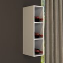 Ver imagem 5 de Nicho Aéreo 3 Prateleiras 20cm Tm1318 Mdf Grazi Branco