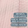 Cobre Leito Queen Size 100%algodão Lory Bordado Super Luxuoso Verity:rosa - 3