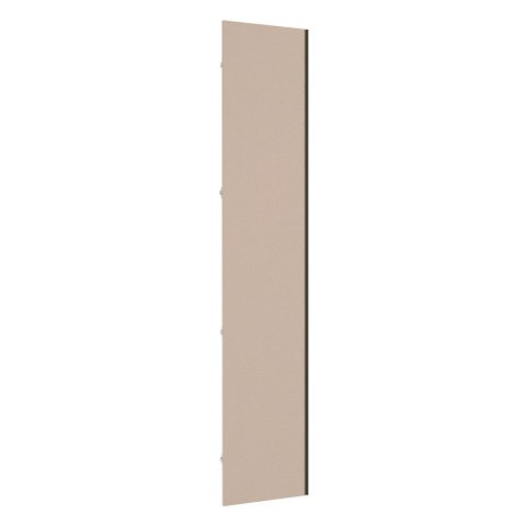 Porta para Closet Individual 50cm com Puxador Perfil Inox Luciane Móveis