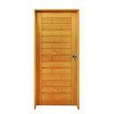 Ver imagem 2 de Kit Porta de Madeira 210x92cm Batente 14cm Fechadura Externa Golf Rodam Abertura Esquerda