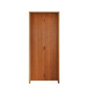 Ver imagem 2 de Kit Porta de Madeira Camarão 210x72cm Batente 14cm Rodam Abertura Direita