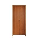 Ver imagem 2 de Kit Porta de Madeira Camarão 210x72cm Batente 14cm Rodam 