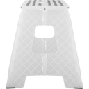 Ver imagem 6 de Banqueta Plástica Dobrável 360 Mm Transparente Vonder