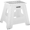 Ver imagem 1 de Banqueta Plástica Dobrável 360 Mm Transparente Vonder