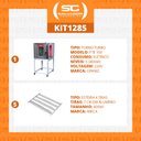 Ver mais imagens de Forno Turbo Elétrico Profissional 5 Níveis 40x60 Fte 100 220v Gpaniz + 5 Esteiras Alumínio 100 P