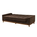 Ver mais imagens de Sofá Cama Living Reclinável 223cm Pés em Madeira Maciça Lyon