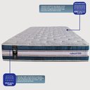 Ver imagem 4 de Cama Box Queen Colchão + Box 158x198x70 com Molas Ensacadas Robust 220 Azul Cama Inbox