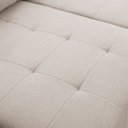 Ver imagem 4 de Sofá Retrátil Reclinável para Sala 4 Lugares 262cm Merano L06 Linho Cru - Lyam Decor