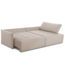 Ver imagem 2 de Sofá Retrátil Reclinável para Sala 4 Lugares 262cm Merano L06 Linho Cru - Lyam Decor