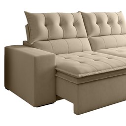 Sofá Retrátil e Reclinável 4 Lugares Pillowtop Duplo M118 - 4