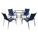 Ver imagem 2 de 4 Cadeiras e Mesa com Tampo e 2 Espreguiçadeiras Regulável Trama Original