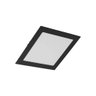 Plafon Led Slim de Embutir Preto 24w 6000k - 5