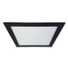 Plafon Led Slim de Embutir Preto 24w 6000k - 4