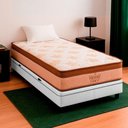 Ver imagem 1 de Cama Box Baú Solteiro e Colchão Four Season Molas V-store Cor:branco