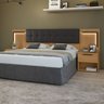 Cabeceira Casal / Queen 160cm 2 Mesas de Cabeceiras com Led Calitan - 2