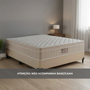 Ver imagem 3 de Colchão Queen Mola Ensacada 158CMX25CMX198CM Airtech Spring Pocket Ortobom Bege