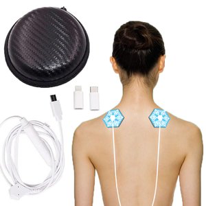 Massageador Elétrico Estimulador corpo muscular tonificador celular relaxamento Portatil