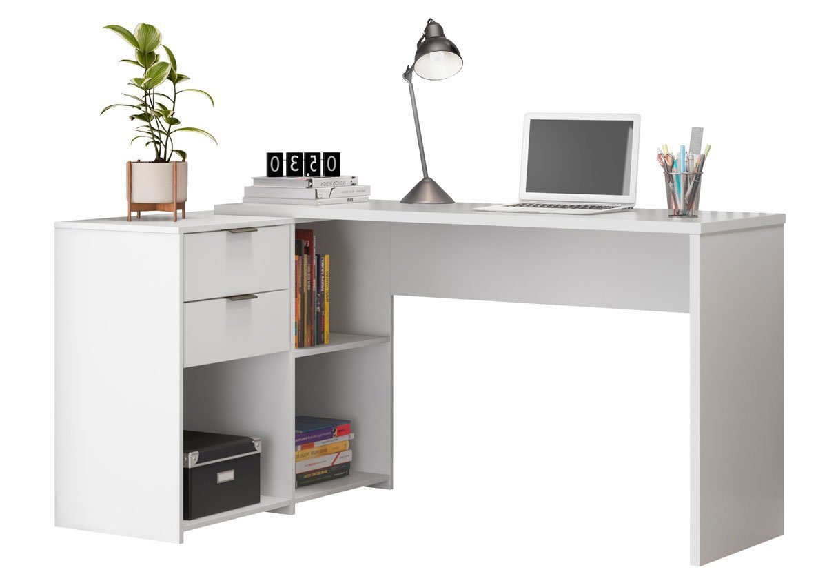 Mesa para Computador Office NT 2060 Branco - Notável - 3