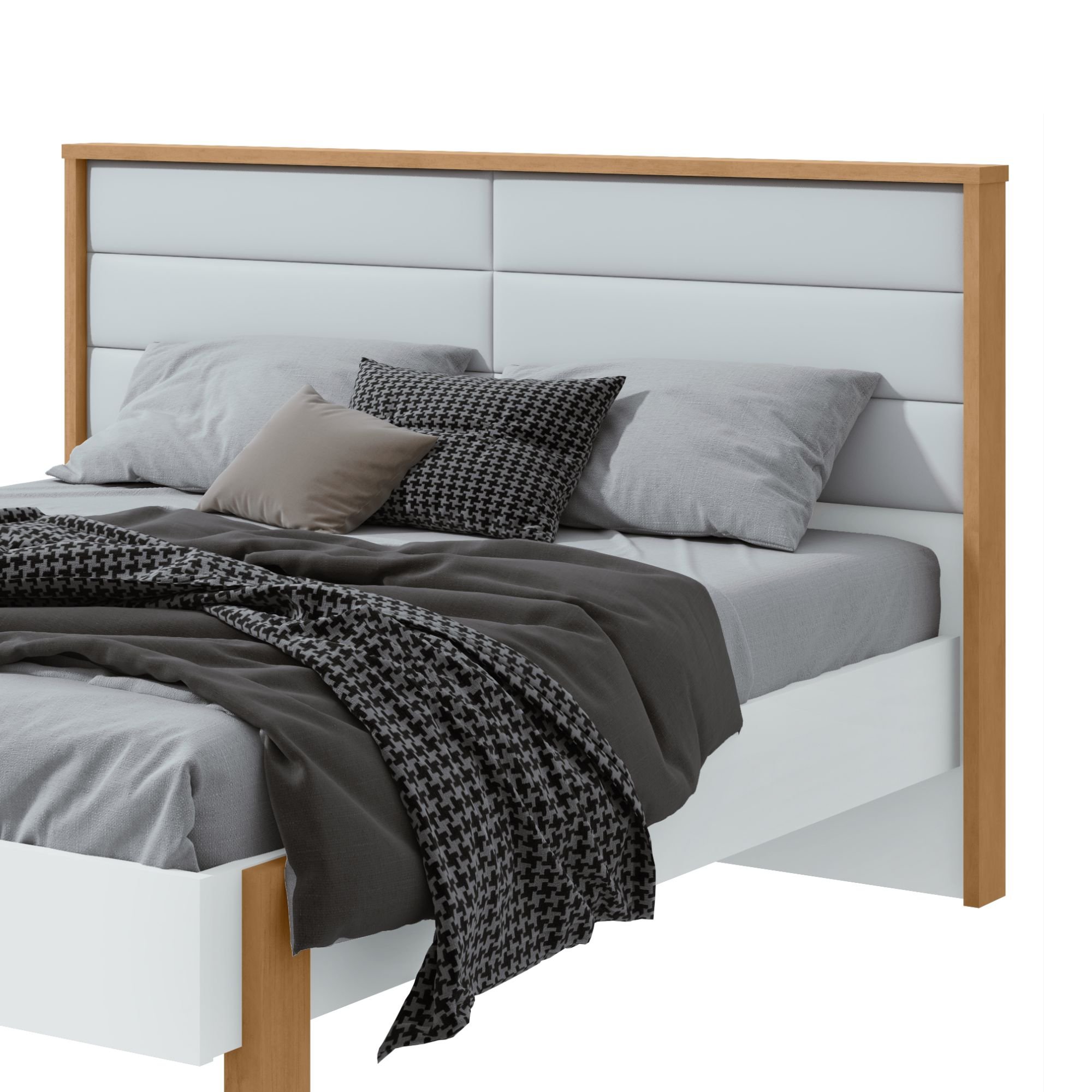 Cama Queen 160cm com LED Freetown  - 8