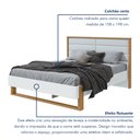 Ver imagem 4 de Cama Queen 160cm com LED Freetown 