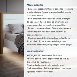 Cama Queen 160cm com LED Freetown  - 10