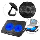 Ver imagem 4 de Base Refrigerada para Notebook 12" a 17" com 2 Coolers Silenciosos, 8 Níveis de Altura, Iluminação L