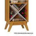 Ver imagem 4 de Cristaleira 1 Porta Graça Candian Amarelo/Cinamomo/Off White