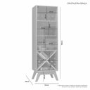 Ver imagem 3 de Cristaleira 1 Porta Graça Candian