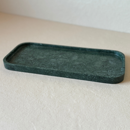 Bandeja Luce Mármore Verde Guatemala Polido 30x13cm - 3