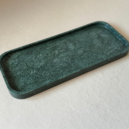Bandeja Luce Mármore Verde Guatemala Polido 30x13cm - 2