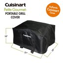 Ver imagem 3 de Cuisinart Capa para Churrasqueira Versastand - 53x48x25cm, Nylon