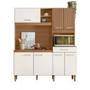 Ver imagem 4 de Cozinha Compacta Yara 160 Ipê Off White Nicioli