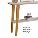 Ver imagem 3 de Aparador 121cm Formoso Candian Branco/Off White/Cinamomo