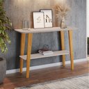 Ver imagem 1 de Aparador 121cm Formoso Candian Branco/Off White/Cinamomo