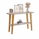 Ver imagem 2 de Aparador 121cm Formoso Candian Branco/Off White/Cinamomo