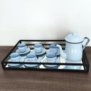 Ver imagem 3 de Bandeja Espelhada Grande de Vidro para Banheiro e Decoração