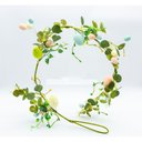 Ver imagem 1 de Festao de Pascoa com Ovos Coloridos e Folhas 120cm