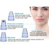 Aparelho Removedor de Cravos Acne 4 em 1 Espinhas Extrator Sucção Vácuo Sugador Elétrico Portá - 4