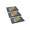 Ver imagem 3 de Kit 3 Prato Retangular Bandeja de Servir Pedra Sabão 20x30cm