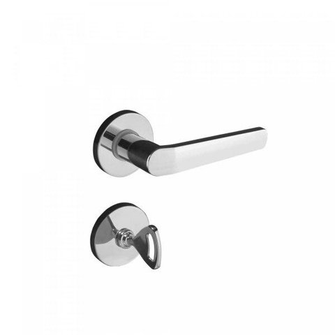 Fechadura para Banheiro com Roseta Redonda ZM 403B Concept Pado