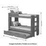 Treliche Juvenil Bia 100% MDF - Branco - 5