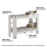 Treliche Juvenil Bia 100% MDF - Branco - 2